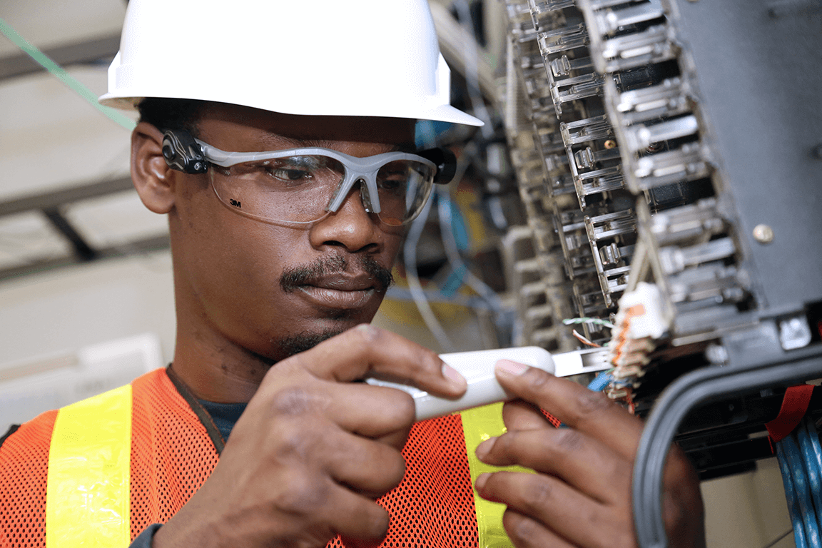 Commercial electrical services by Mustang Electric, LLC
